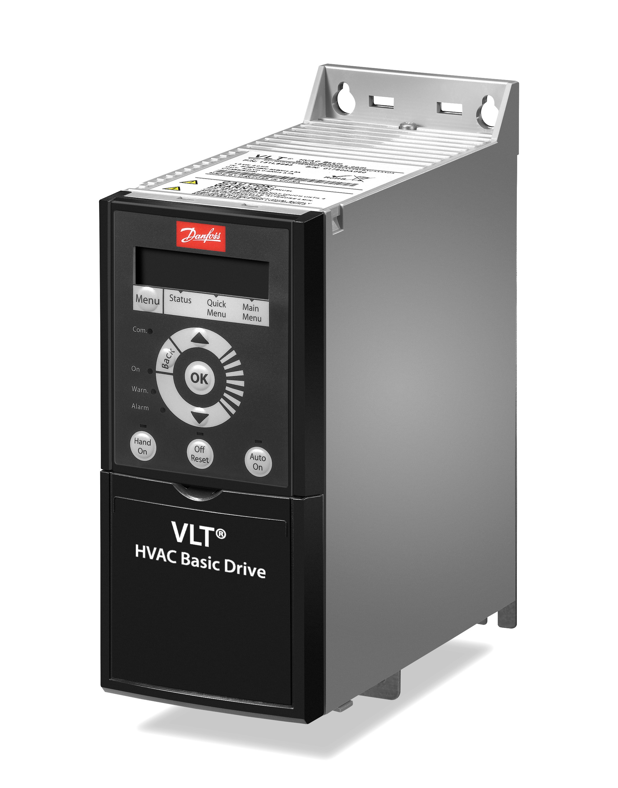 Danfoss VLT HVAC Drive Basic FC 101 — экономичные преобразователи частоты для инженерных систем зданий мощностью от 0,37 до 90 кВт FC-101P7K5T4E5AH2XAXXXXSXXXXAXBXCXXXXDX 131N0189  - Вид №10