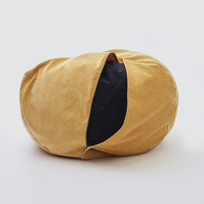 Кресло-мешок "Дели" желтое Velvet Lux 30 МАСТЕРСКАЯ КРЕСЛО  335285 Желтый Santreyd  - Вид №6