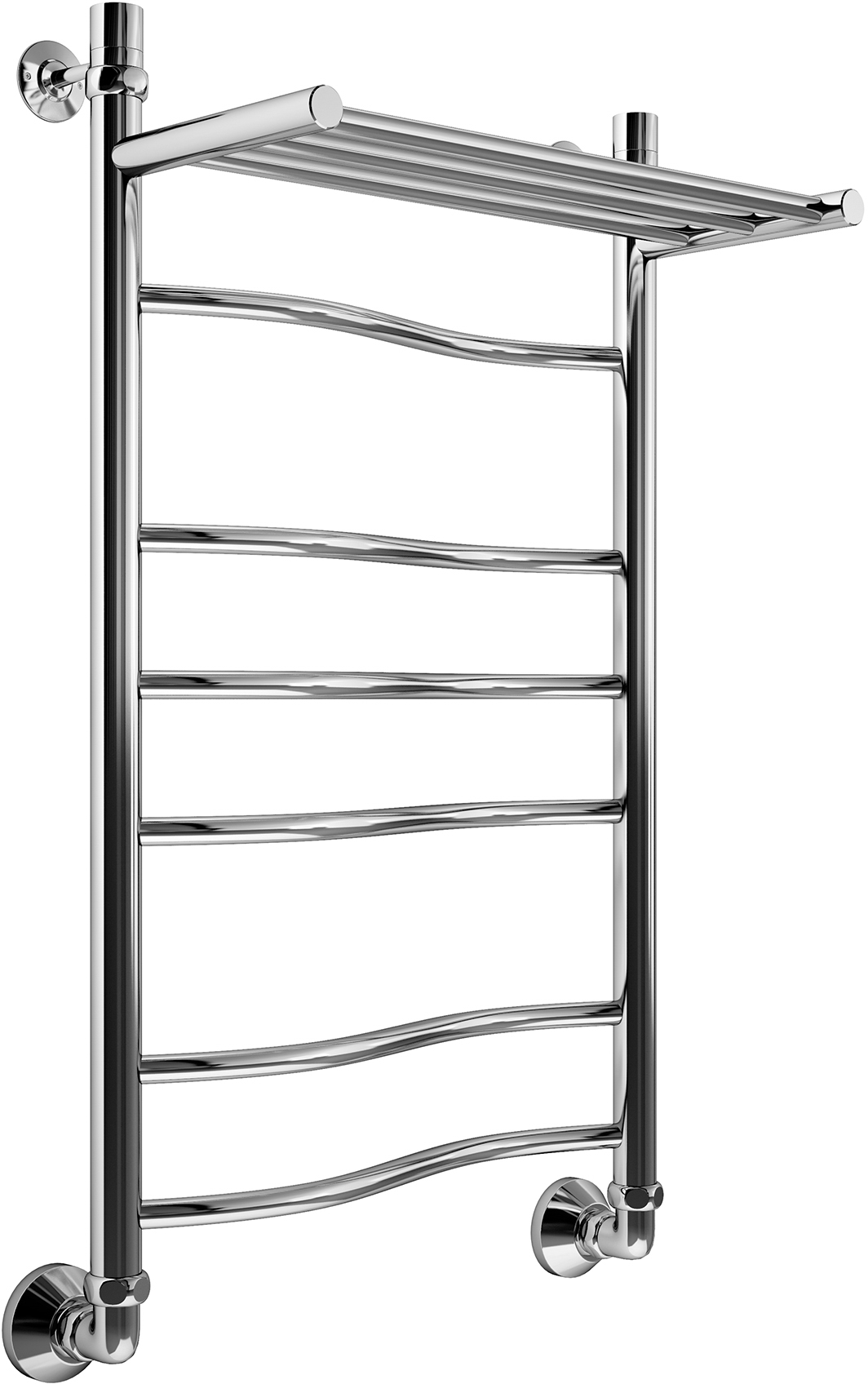 Полотенцесушитель Вид Волна с полкой водяной  Margroid ST-MRG535 Santreyd  - Вид №1