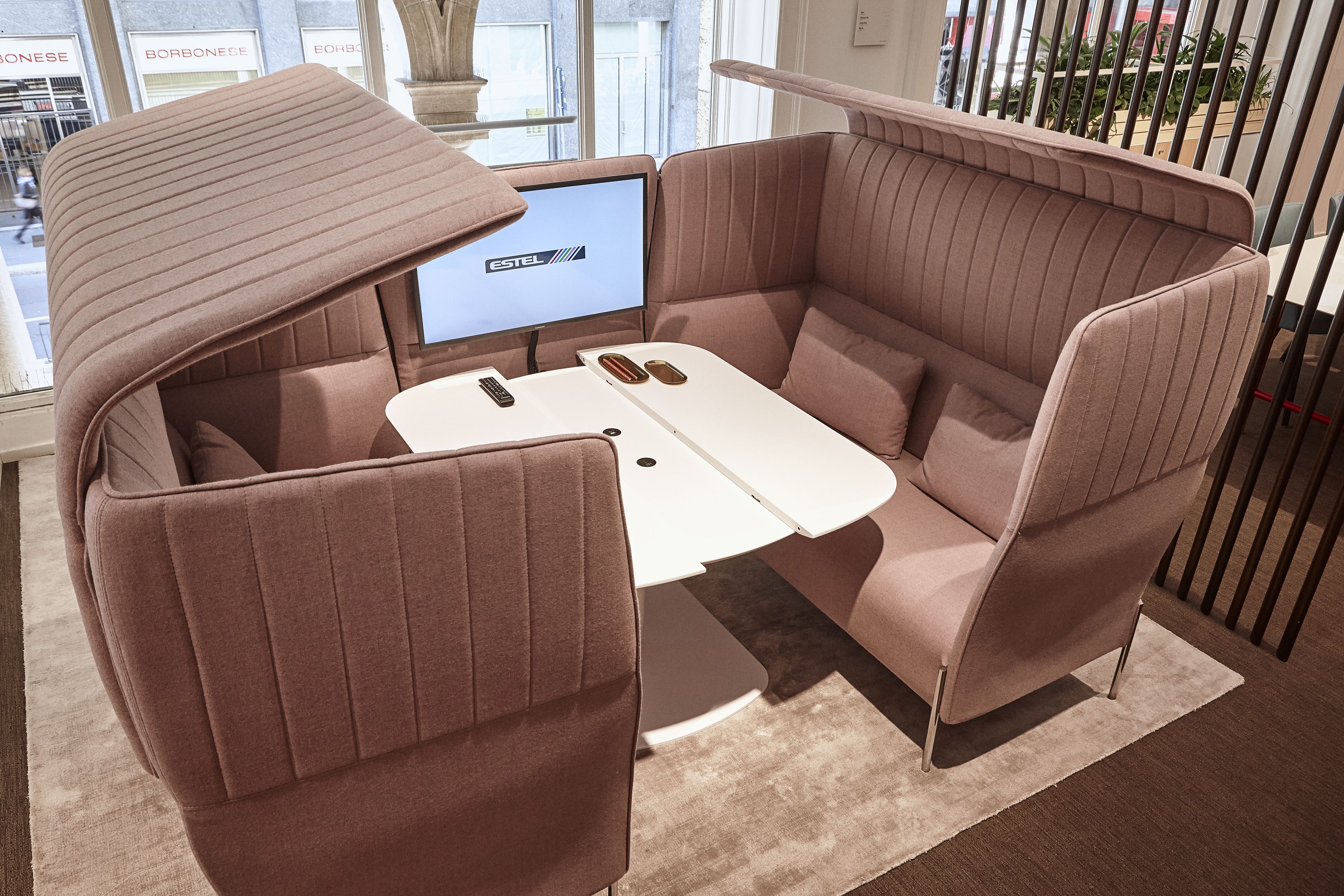 2-местный кожаный диван с высокой спинкой ESTEL GROUP Dolly ARCH-00061314 - Вид №9