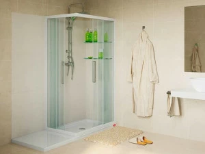 Remail by G.D.L. Угловая душевая кабина Trasformazione vasca in doccia