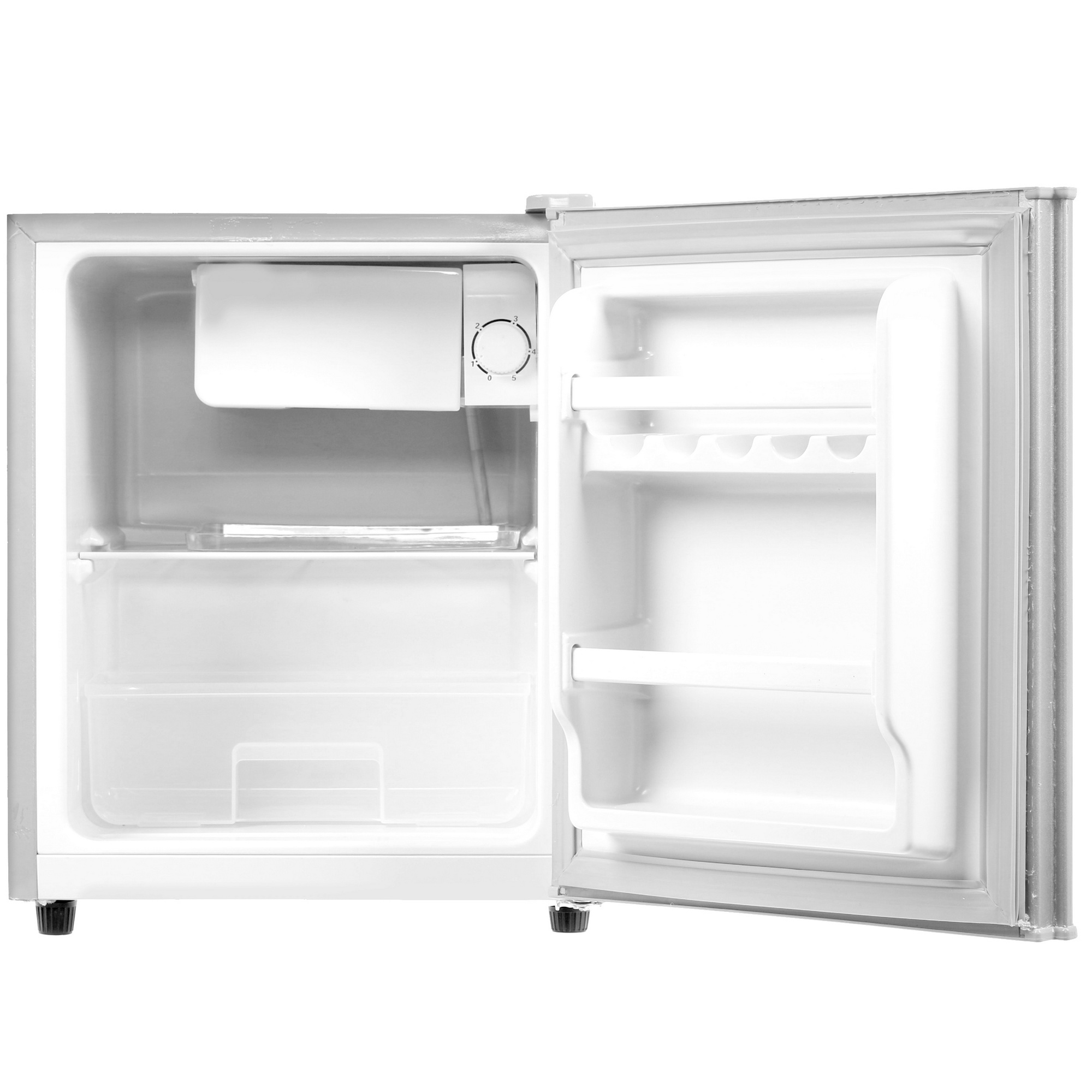 8166377 Холодильник компактный   Olto RF-050 серебристый STDN-0081930 - Вид №1