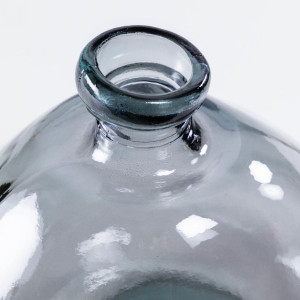 088355 Ваза Anner 33 cm темно-синее стекло La Forma Brenna