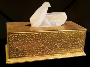 Tisserant Подставка для платка из бронзы