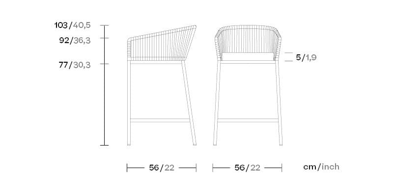Табурет Kettal Шипа ARCH-00064327 - Вид №4