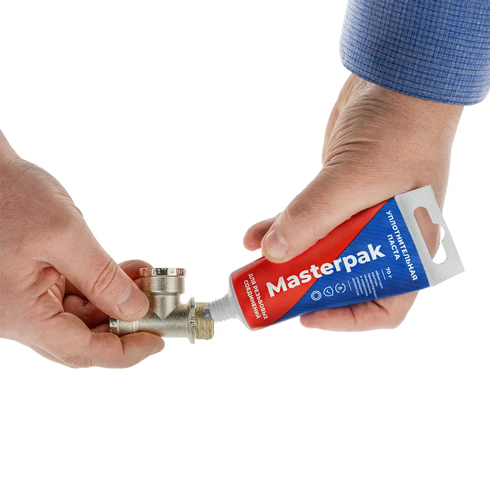 Паста уплотнительная Masterpak для воды 70 г тюбик 89417091 STLM-2145607 Santreyd  - Вид №4