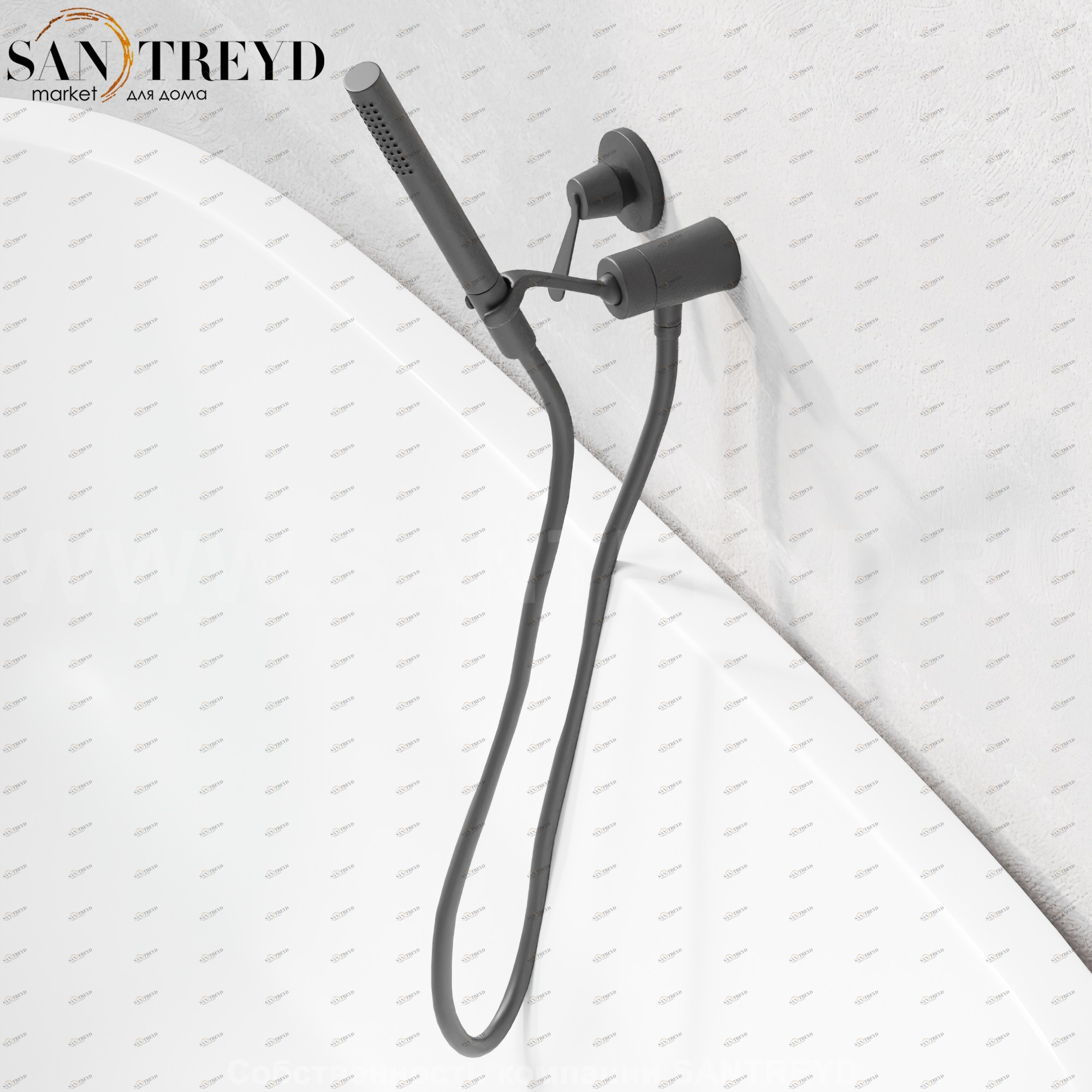 Душевая система FEZ черная матовая Agape ARUB060000LE