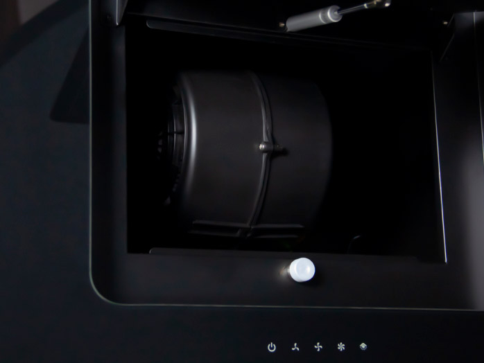 9970724 Вытяжка наклонная MBS CAMELLIA 160 GLASS черный/черный STDN-0151075 - Вид №4