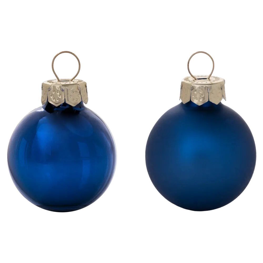87036346 Набор новогодних шаров Christmas ø3 см стекло цвет синий 20 шт. STLM-1507763 Santreyd  - Вид №1