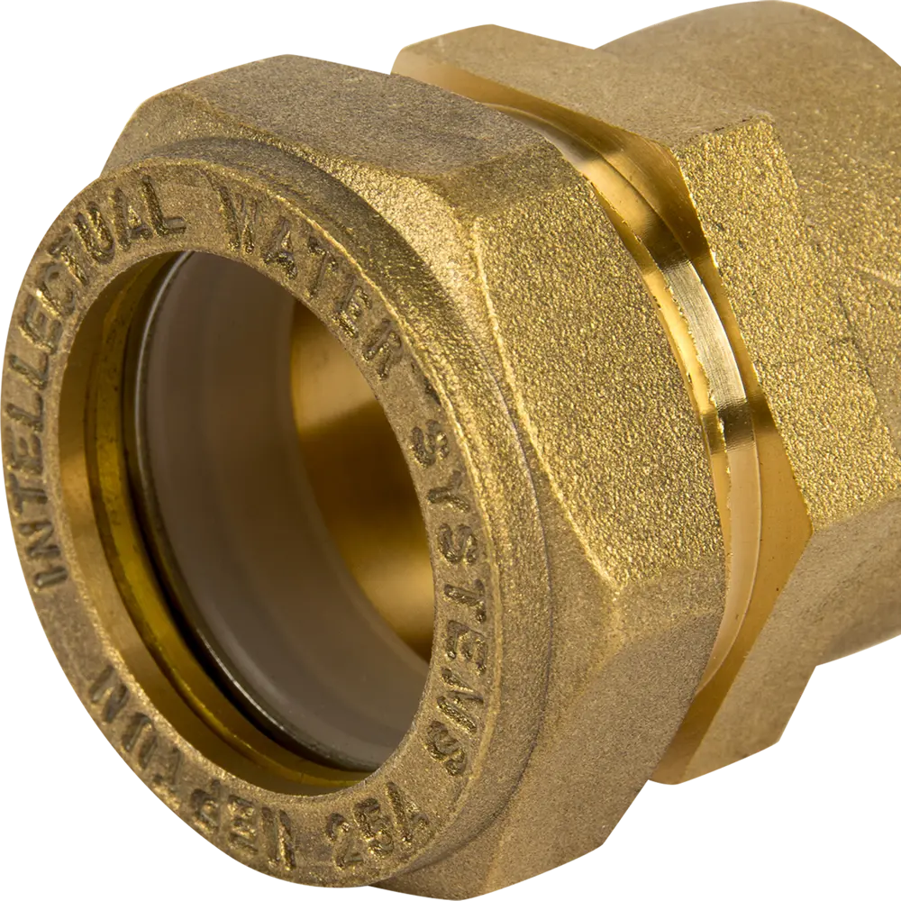 Муфта Neptun IWS обжимная внутренняя резьба 25 мм x 1" латунь 82110551 STLM-2032853  - Вид №2