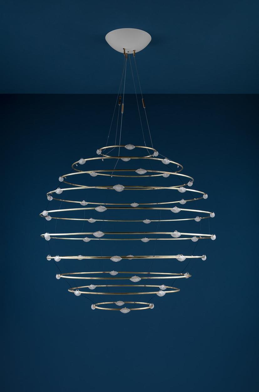 Catellani & Smith Светодиодный подвесной светильник из латуни Petits bijoux Pb56 - Вид №2