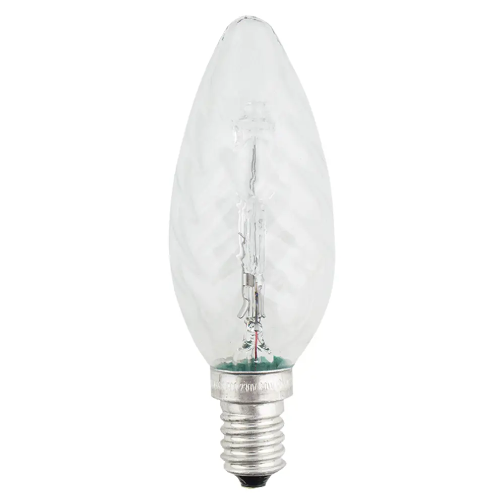 Лампа галогенная Osram свеча витая E14 30 Вт свет тёплый белый STLM-2091432
