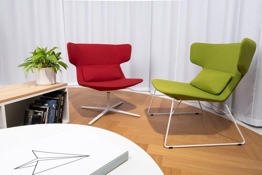 LD Seating Кресло из ткани с 4 спицами и клапаном Flexi lounge Flexi l f27 - Вид №2