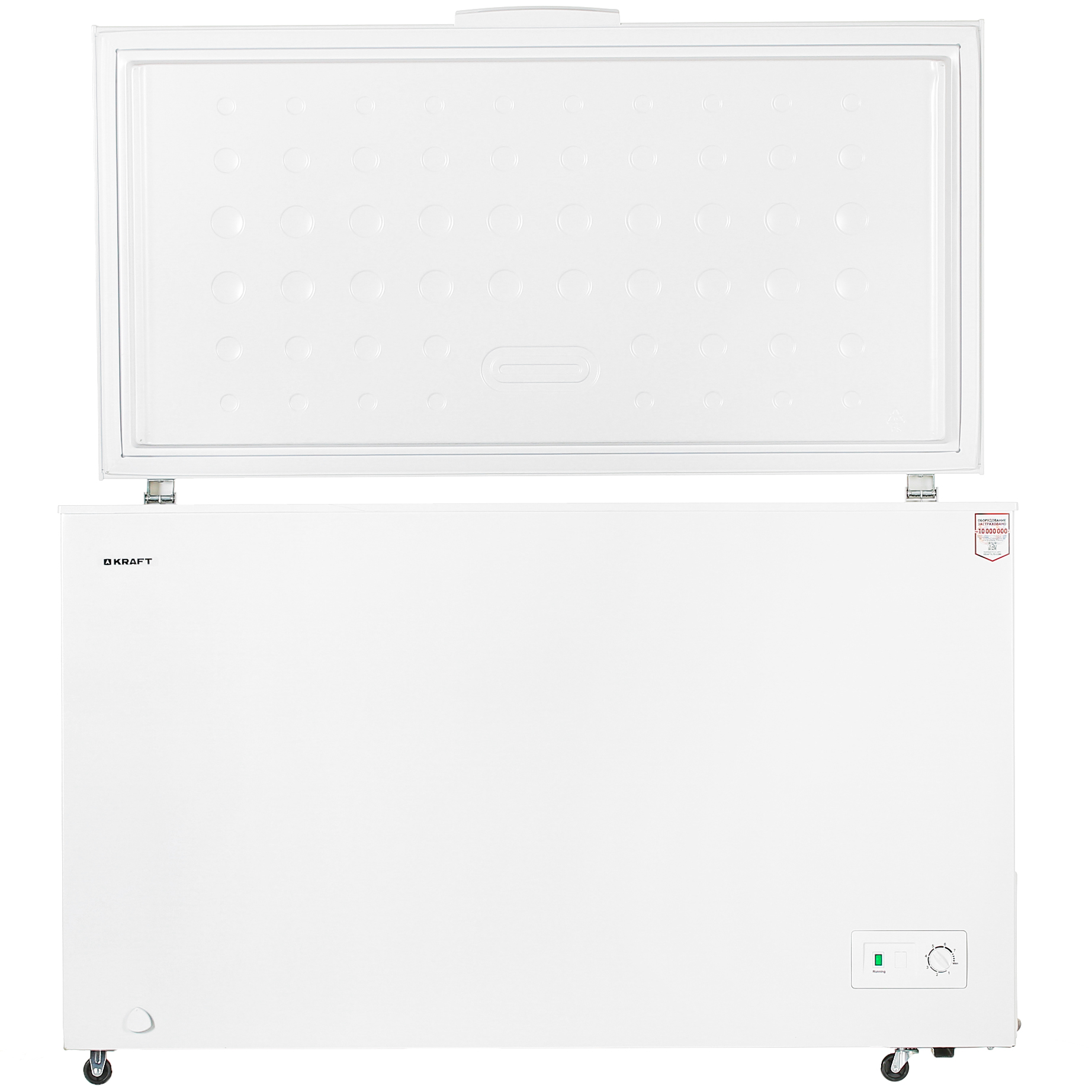 8187528 Морозильный ларь KRAFT BD (W)-435QX белый STDN-0077455 - Вид №1