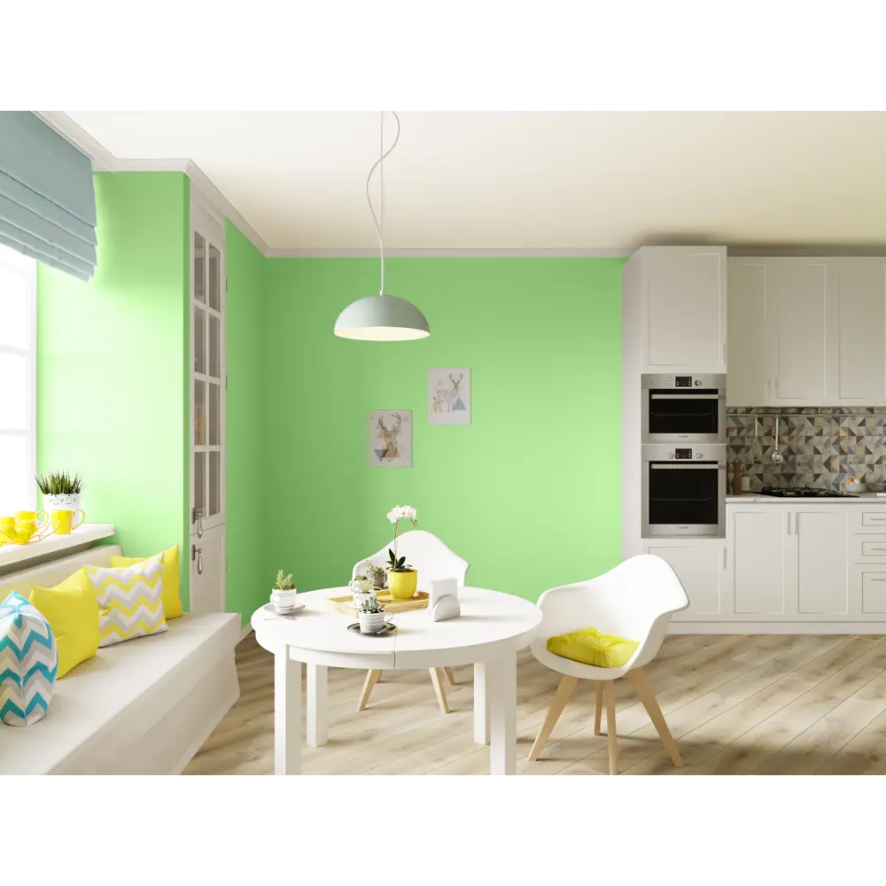 Краска для кухни и ванной цвет зеленая мята 2.5 л 81963989 STLM-2172406 PARADE ICE  - Вид №2