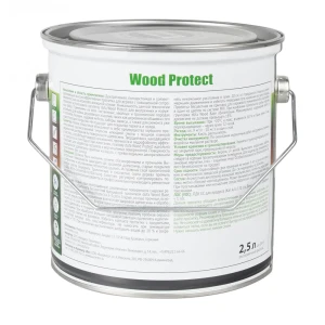 Антисептик Wood Protect цвет дуб 2.5 л 14724368 STLM-2053379