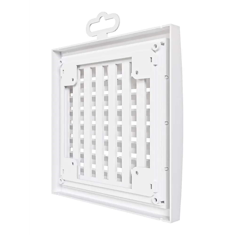Вентиляционная решетка регулируемая Fonet 150x150 мм пластик цвет белый STLM-2144139 - Вид №2