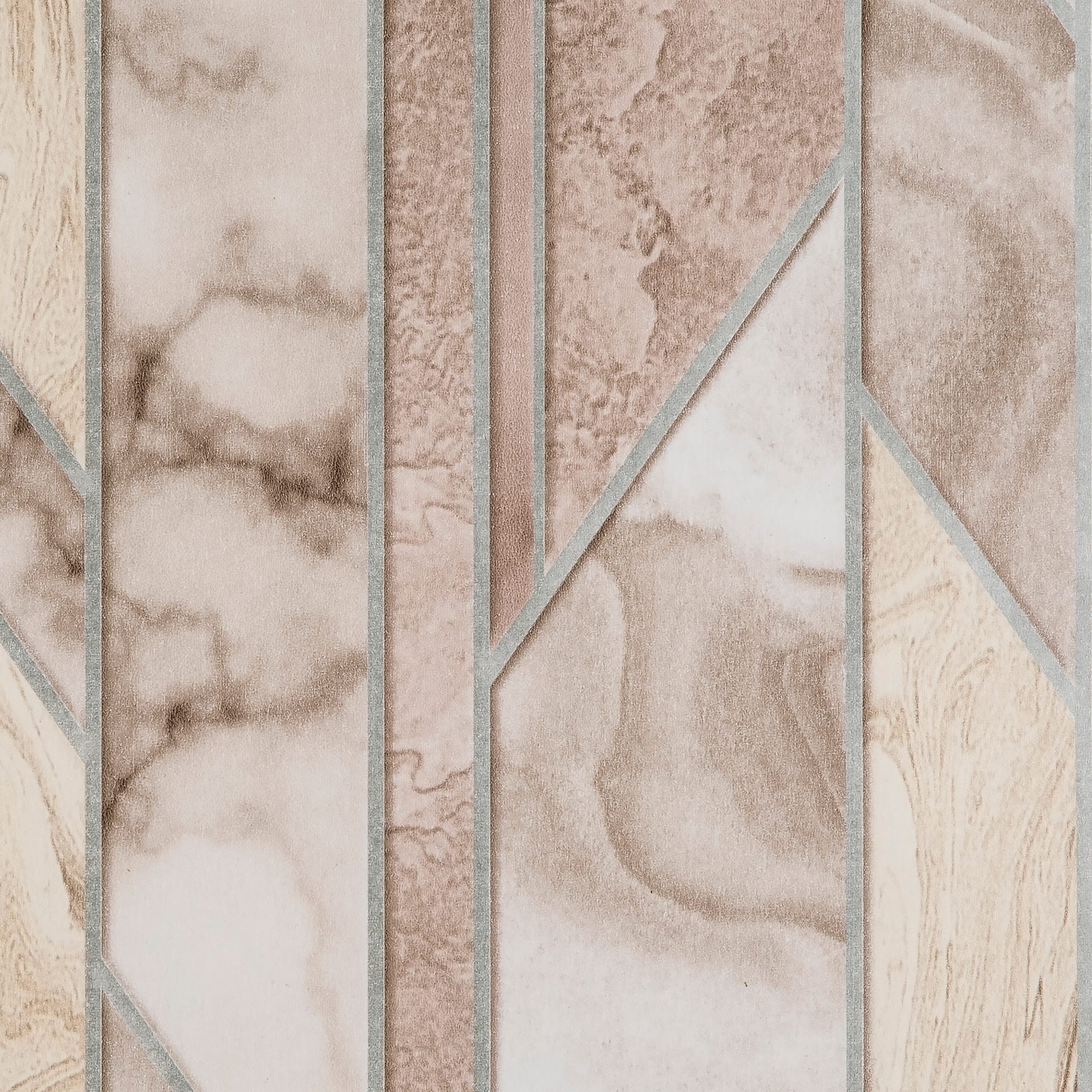 82938328 Обои бумажные бежевые 0.53 м 9089-61 Топаз Santreyd  - Вид №1