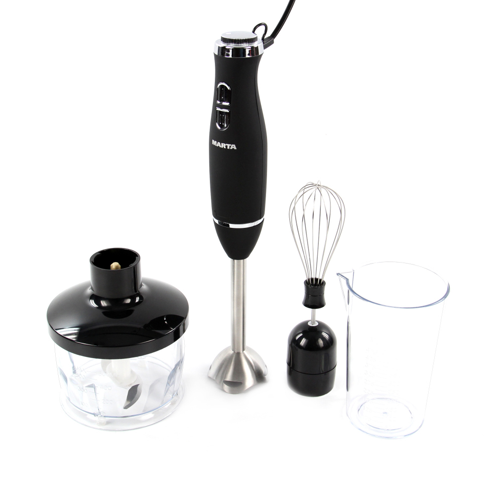 8187735 Блендер погружной MARTA MT-1564 черный STDN-0093801 - Вид №1