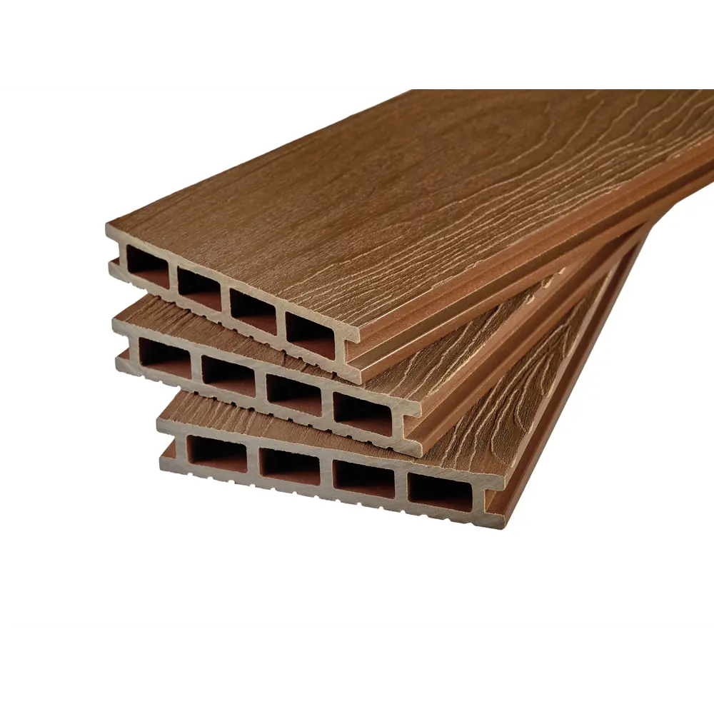 Террасная доска ДПК Groentec цвет Дуб 145x25x3000 мм 0.435 м² STLM-2033500