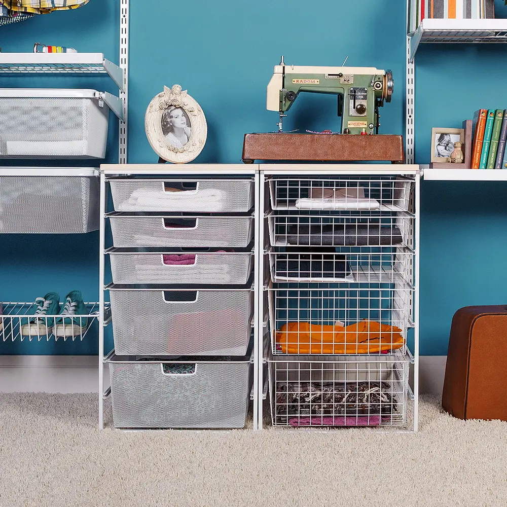 Сеточная корзина LARVIJ для гардеробной системы 55.5×41×8 см 15093300 STLM-0005398 - Вид №4