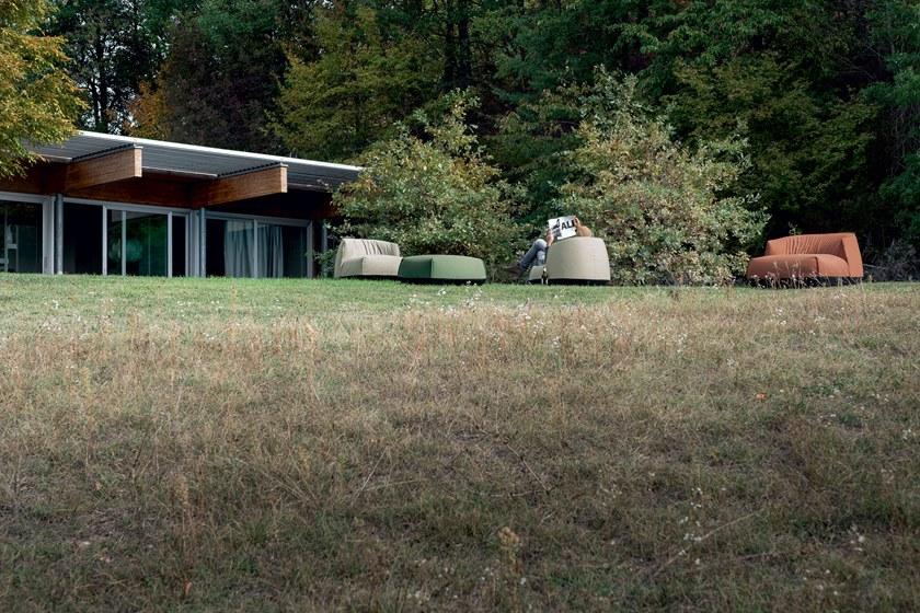 Kristalia Садовая кушетка sunbrella® с обивкой Brioni outdoor sun-id-1492252 - Вид №4