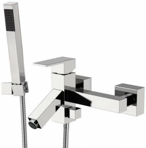 Rubinetterie Mariani Смеситель для ванны настенный с ручным душем Tower 230-tw