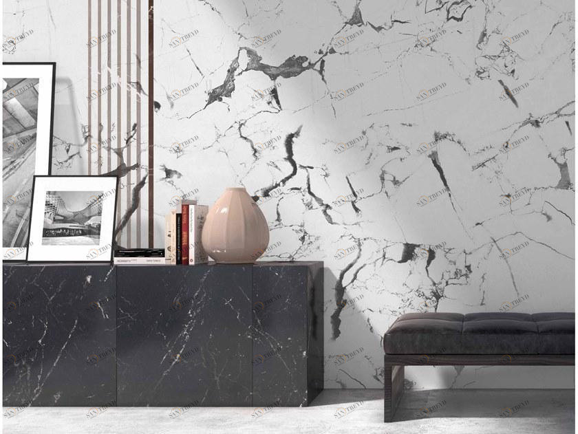 YO2 Виниловые обои с эффектом мрамора Cast icons sun-id-1402322