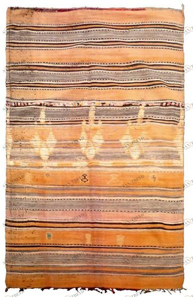 AFOLKI Прямоугольный шерстяной коврик с рисунком Boujad Ta660be