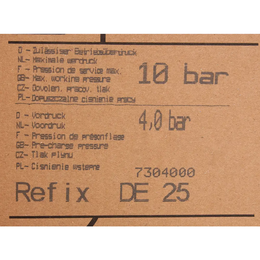 Гидроаккумулятор REFLEX DE 25 л, 7304000 STLM-2197825 - Вид №4