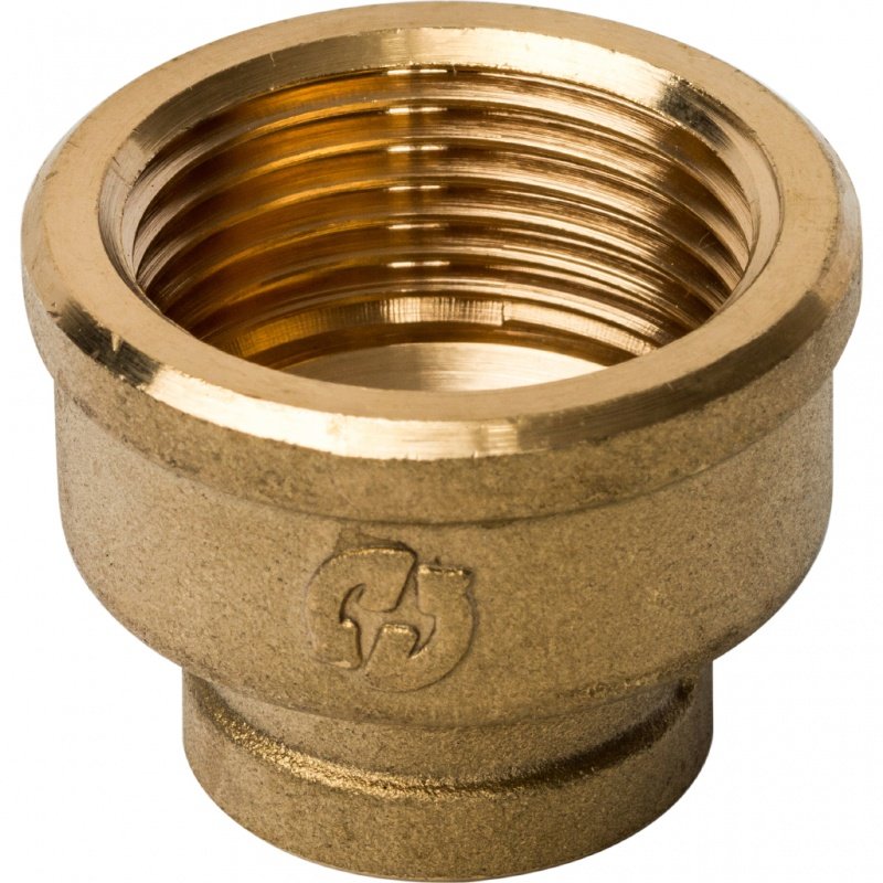 Муфта переходная ВВ 1х1/2" латунь STOUT SFT0005000112 - Вид №1
