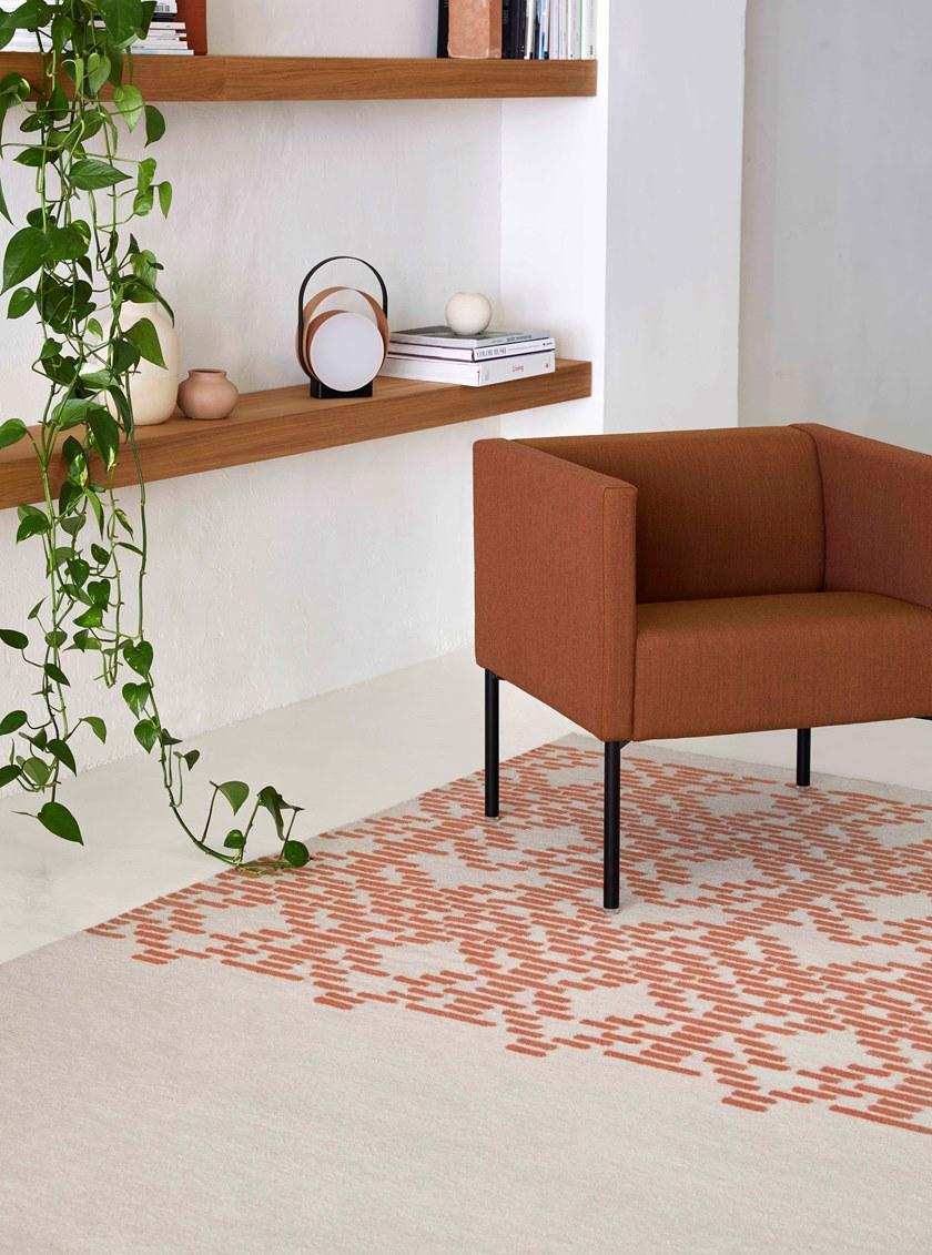 GAN Прямоугольный шерстяной коврик ручной работы с геометрическими мотивами Kilim sun-id-1390298 - Вид №3