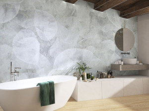 Обои с цветочным узором