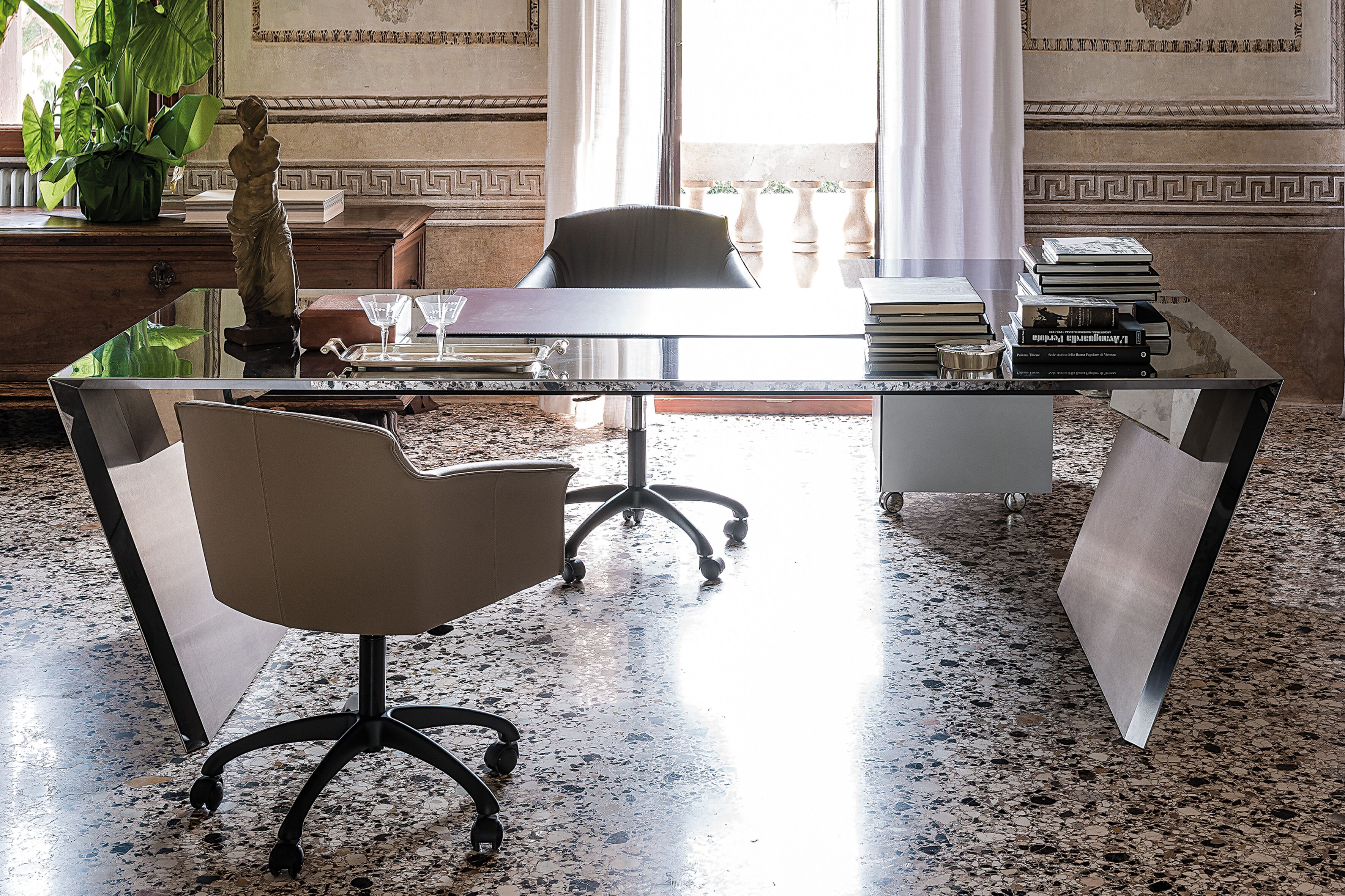 Деревянный прямоугольный стол Cattelan italia VEGA ARCH-00135904 - Вид №3