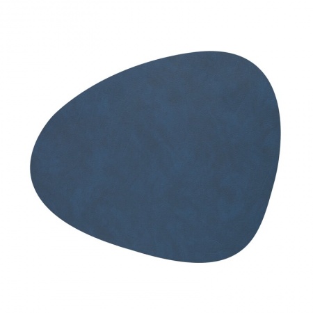 991124 NUPO midnight blue подстановочная салфетка фигурная 37x44 см, толщина 1,6 мм;LIND DNA 