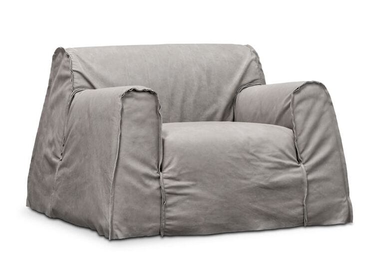 Кожаное садовое кресло с подлокотниками Baxter TAIPEI ARCH-00062613 - Вид №2