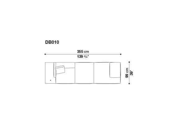 Кожаный диван B&B Italia док ARCH-00106863 - Вид №25