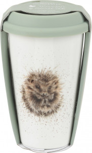 10613387 Royal Worcester Термокружка Royal Worcester "Забавная фауна","Ёжик" 310мл Фарфор костяной