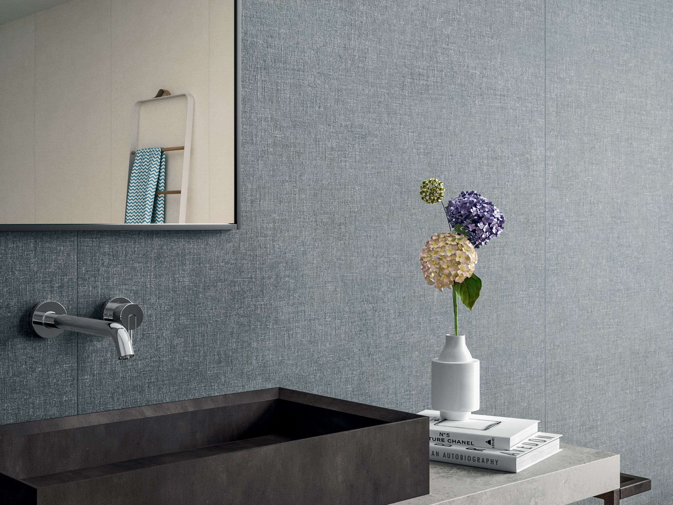 Напольное покрытие из керамогранита с эффектом ткани CERAMICA FONDOVALLE Dream ARCH-00081204