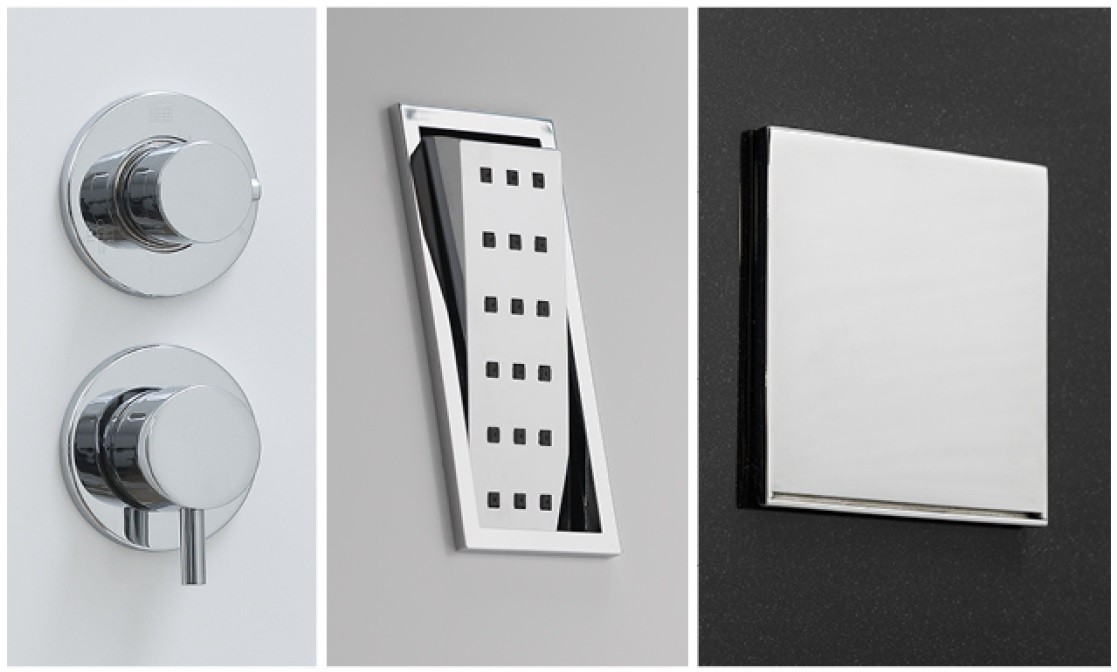 Душевая гидромассажная панель Zonda 00794 4FW Словения Kolpa-San  - Вид №4