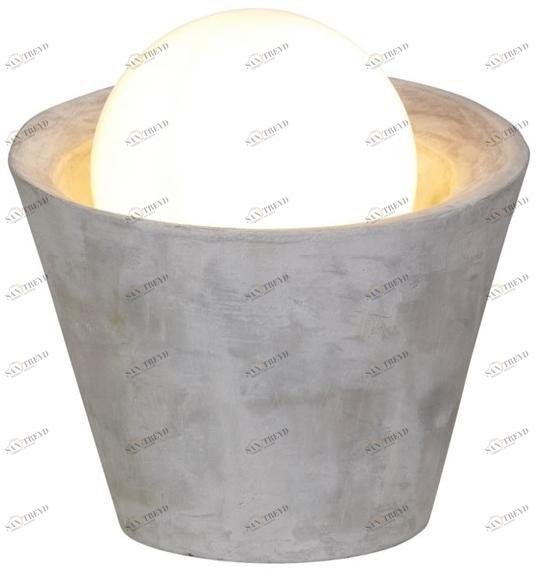 luxcambra Настольная лампа из бетона  Vulcano_3004 