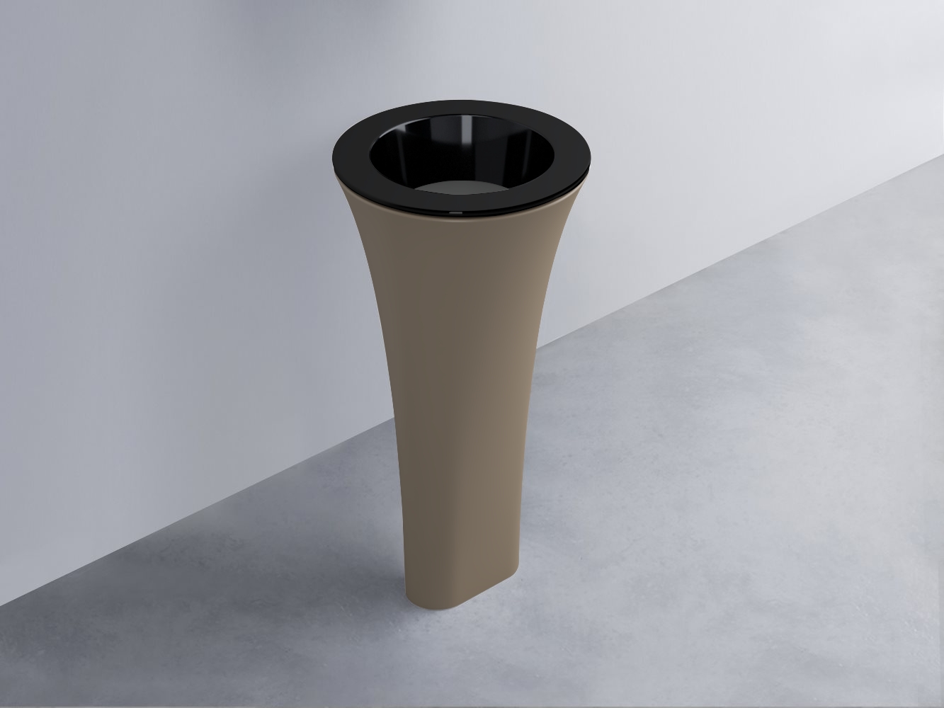 AMLA45-N+AMPILT-CM+AMCOLT-AN Раковина Amedeo Tondo отдельностоящая cielo Enjoy + Amedeo Ceramica Cielo