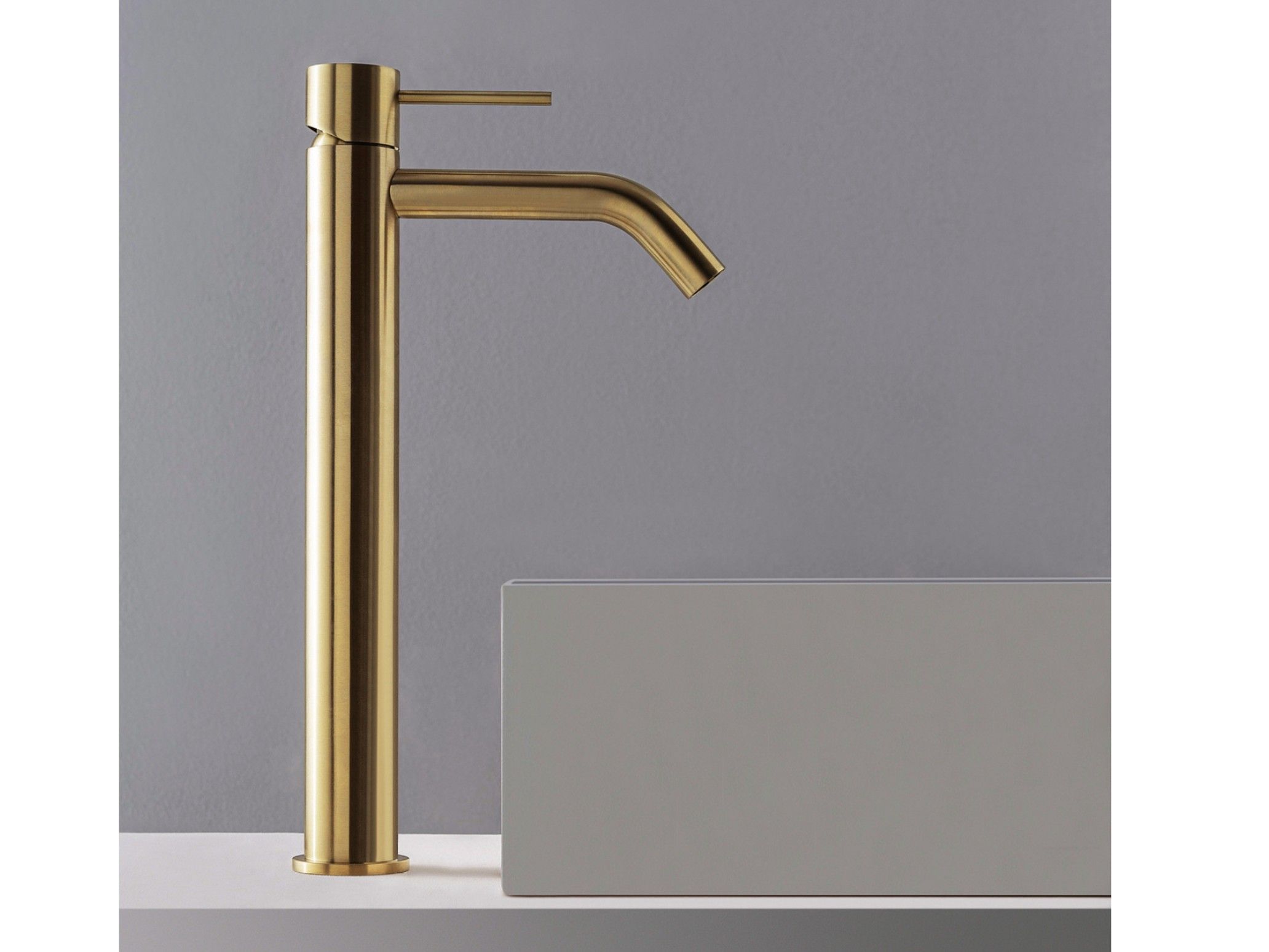 Смеситель для раковины из нержавеющей стали с одним отверстием Rubinetterie Treemme 40 мм ARCH-00036482 - Вид №1