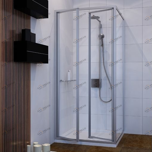 Душевая кабина 105x105 GK-402 стекло прозрачное GUTEWETTER PRACTIC SQUARE 105X105GK402