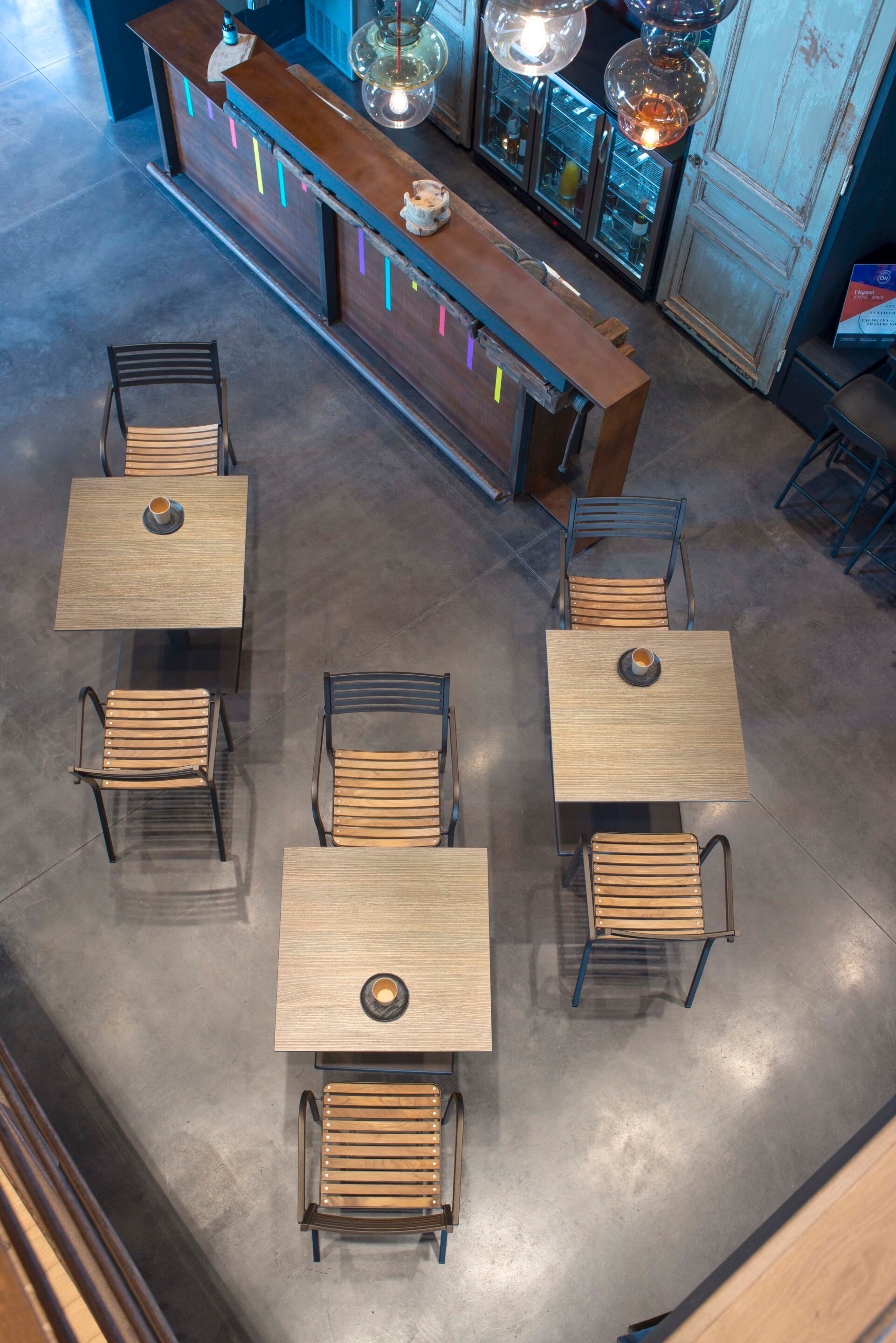 Стальной штабелируемый садовый стул emu знак ARCH-00013650 - Вид №3