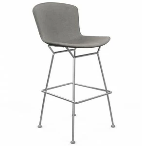 KNOLL Табурет из ткани со спинкой Bertoia