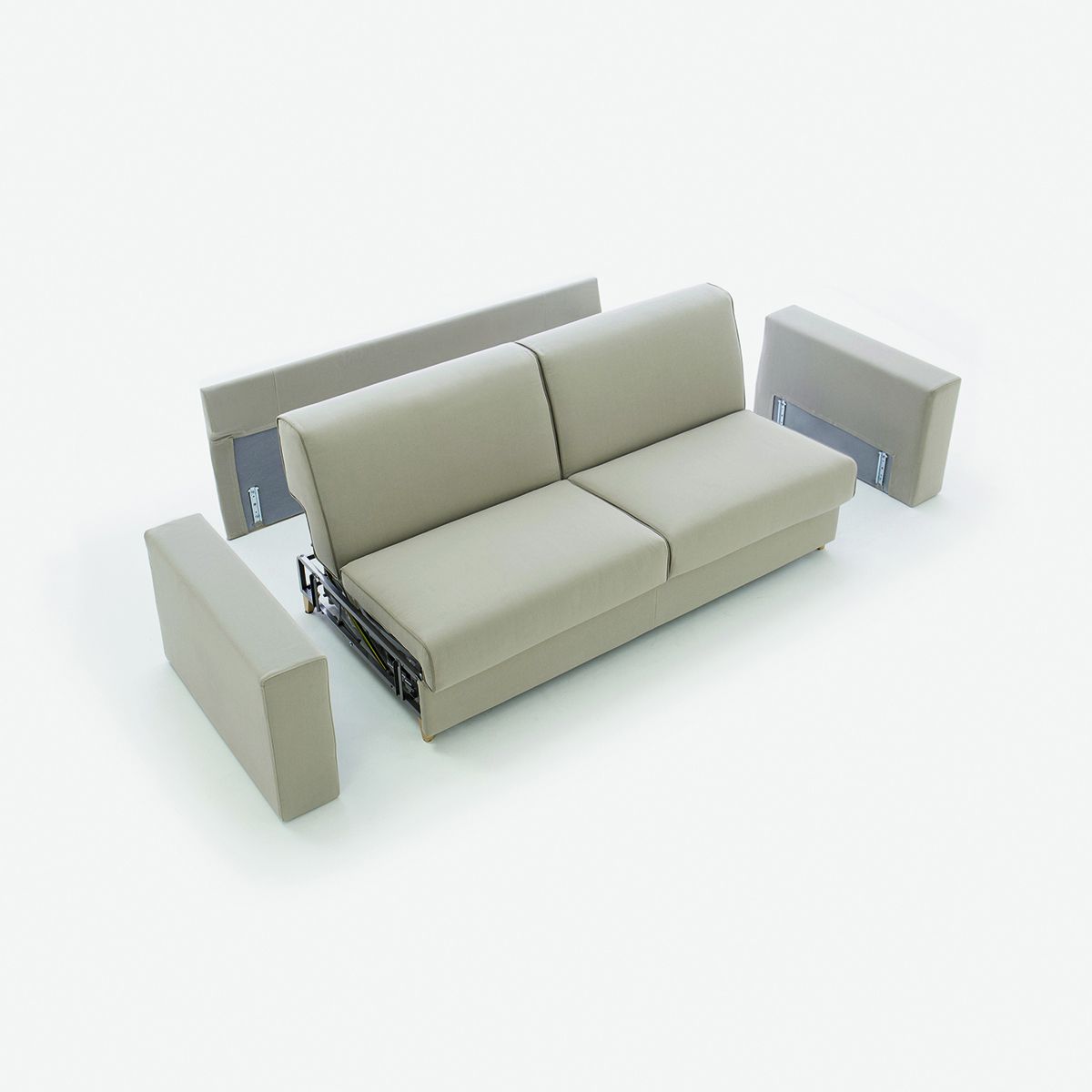 Тканевый раскладной диван-кровать с полуостровом BODEMA RICHARD ARCH-00140474 - Вид №3