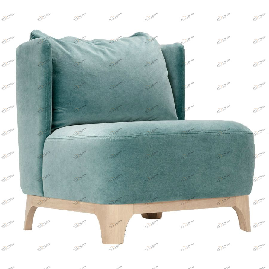 Кресло Alma, бирюзовое Sits S1744