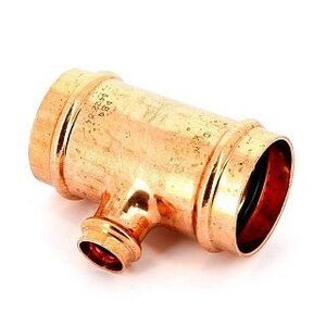 Тройник пресс 54x22x54 медный IBP