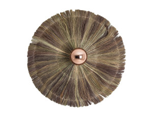 Аппликация из растительных волокон